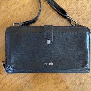 THE SAK IRIS LEATHER LARGE SMARTPHONE CROSSBODY